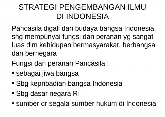 picture Pancasila Paradigma Pembangunan 27269 | 08 Filsafat Strategi Pengembangan Ilmu