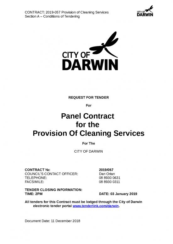 picture Free Cleaning Flyer Templates 28638 | 2019 057 Panel Contract Provision Of Cleaning Services