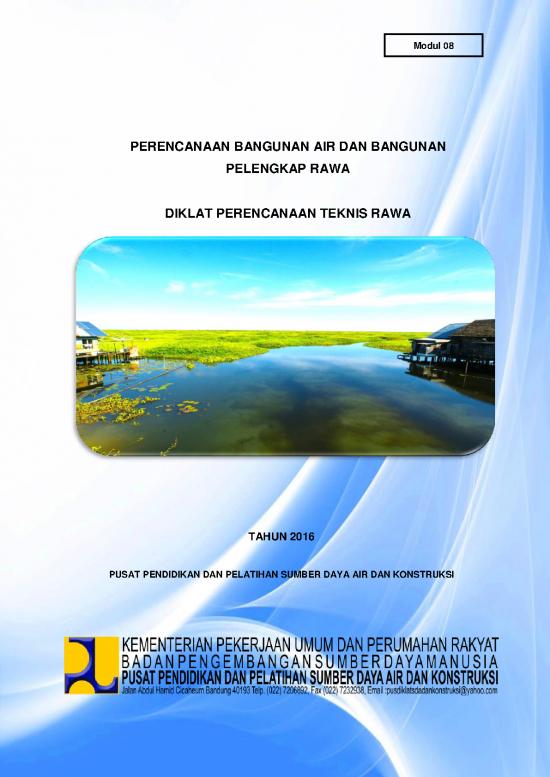 picture_Bangunan Air Id 28253 | 6ae86 Ms08 Perencanaan Bangunan Air Dan Bangunan Pelengkap Rawa Lebak