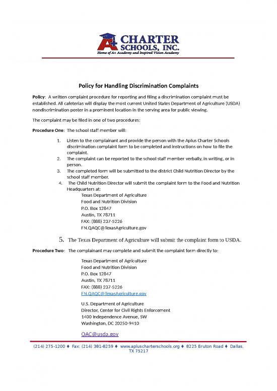 picture_Aplus Discrimination Complaint Procedures  Form    Correction