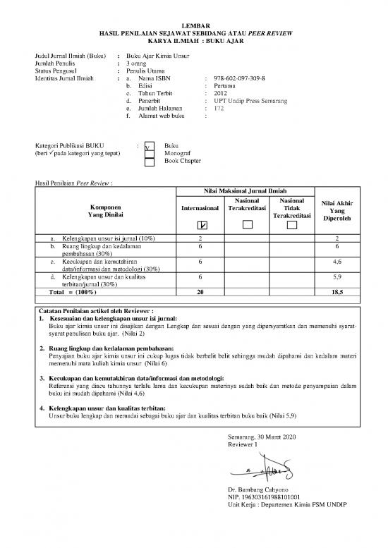 picture Contoh Artikel Ilmiah Pdf 26521 | B117 Buku Ajar Kimia Unsur