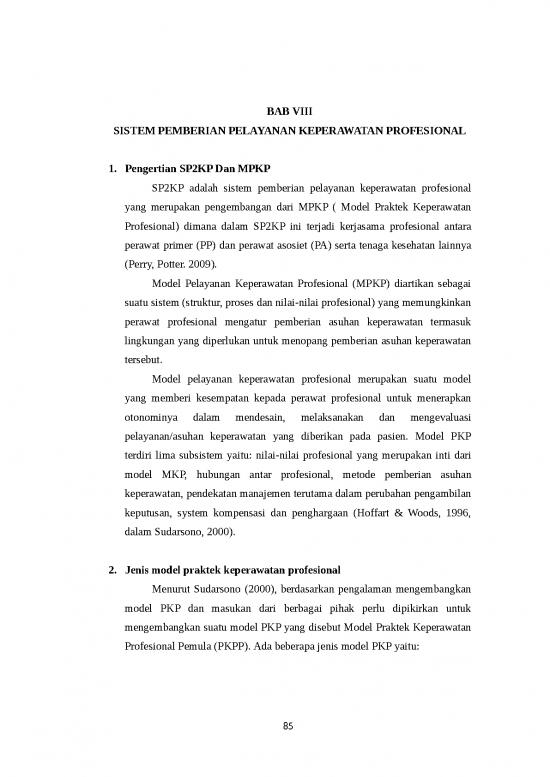 picture_Keperawatan Primer Adalah 27846 | Bab Viii Sistem Pemberian Pelayanan Keperawatan Profesional