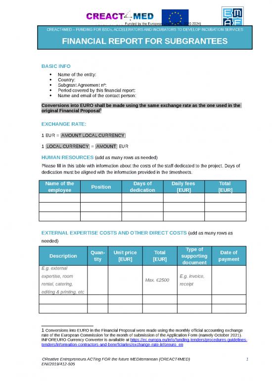 picture Free Financial Flyer Templates 28882 | C4i Financial Report Template Fv