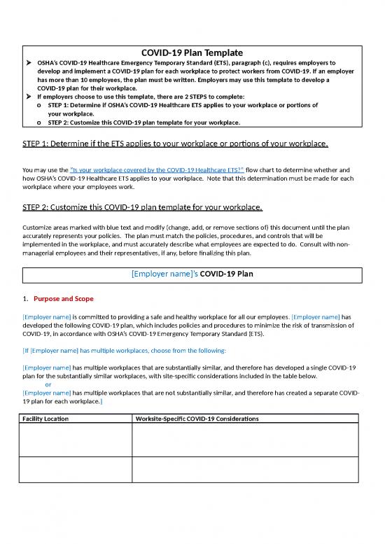 picture_Covid 19 Healthcare Ets Model Written Plan