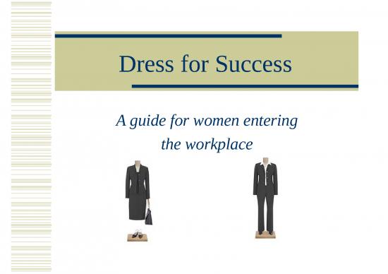picture Business Power Point Slides 26513 | Dress For Success Powerpoint