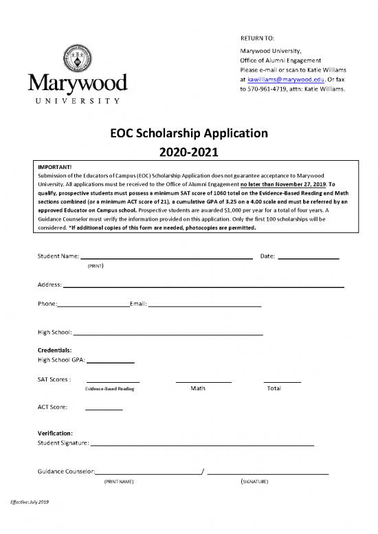 picture Eoc Scholarship Id 28248 | Eoc Scholarship Application 2020 2021