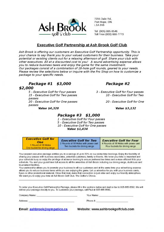 picture_Business Expense Spreadsheet 28758 | Executive Golf Partnership