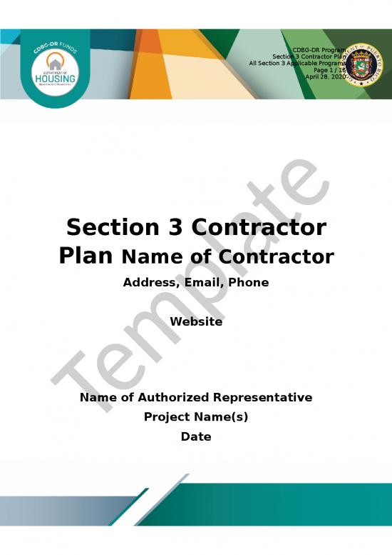 picture_Certification Format Word 28853 | Fcls Section 3 Template Section 3 Contractor Plan En 20200428