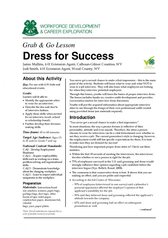 picture_Dress For Success Id 26645 | Final Dress For Success Grab