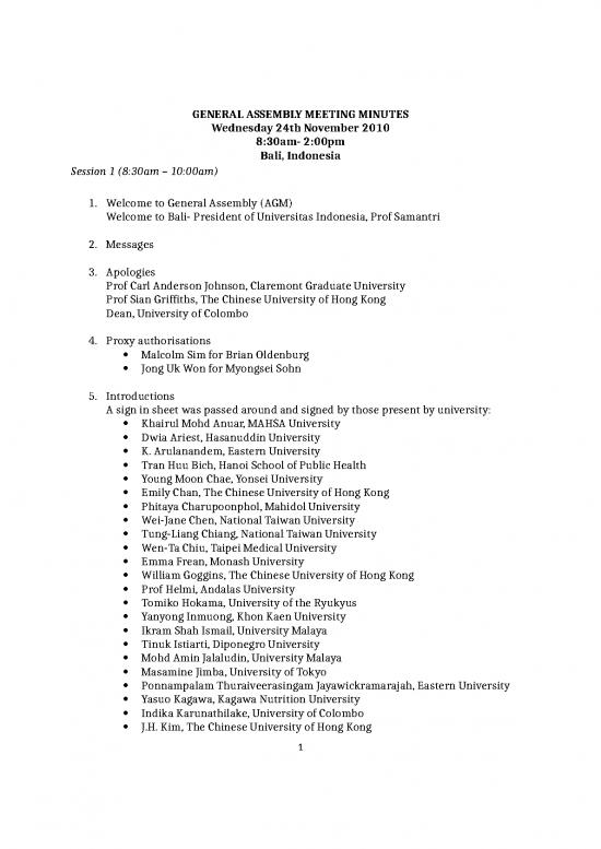 picture Minutes Of Meeting Template Doc 27206 | Final Ga Minutes