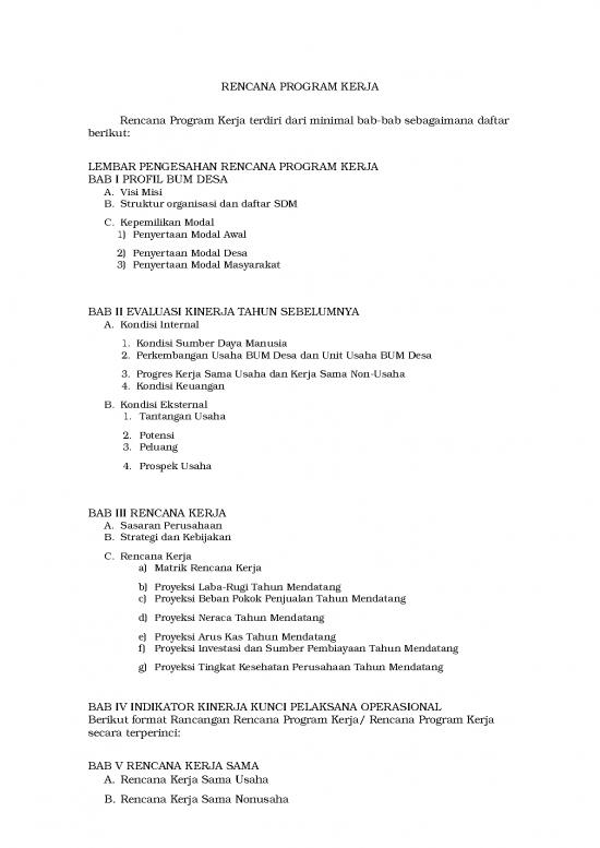picture_Presentasi Usaha 28058 | Format Rencana Program Kerja