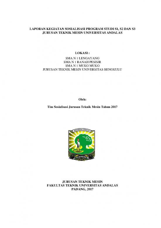 picture Laporan Sosialisasi Id 27190 | (genap Ta 2016 17) Laporan Sosialisasi Jtm