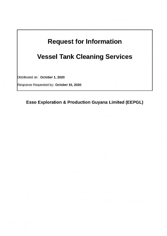 picture Free Templates For Cleaning Services 28611 | Guyana Rfi Vessel Tank Cleaning Services