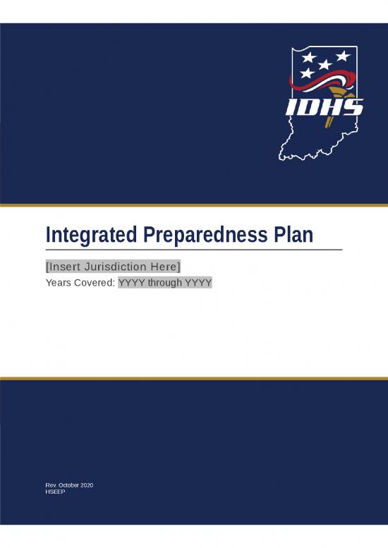 picture Exercise Spreadsheet 28415 | Integrated Preparedness Plan Template
