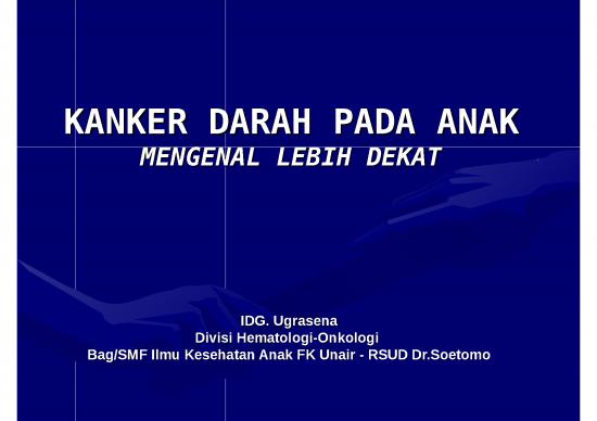 picture_Kanker Darah Pada Anak