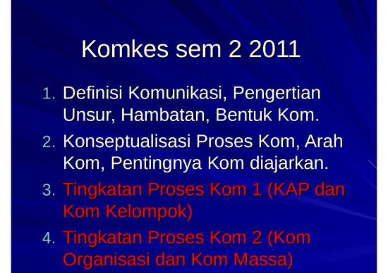 picture Pengertian Komunikasi Massa 27484 | Kuliah Ke 3 Kap Kom Antar Pribadi Tingkatan Proses Kom