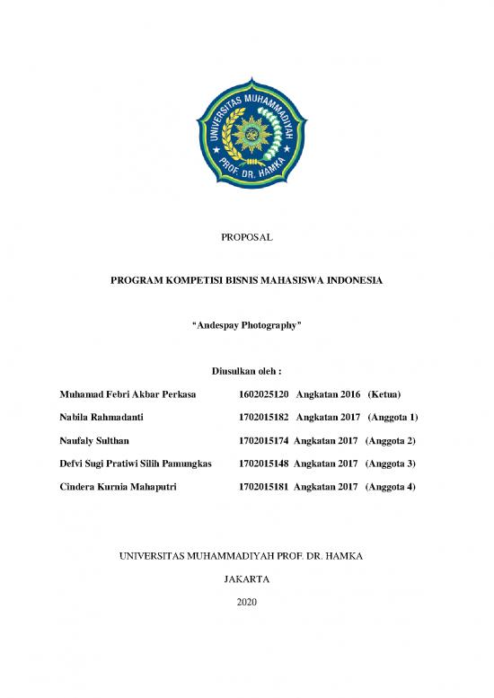 picture Presentasi Proposal Bisnis 27148 | Lampiran Kbmi 2020