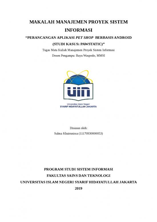 picture Makalah Sistem Informasi 27073 | Laporan Individu Studi Kasus