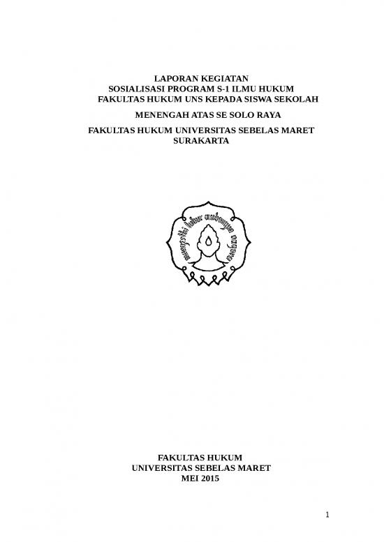 picture Laporan Sosialisasi Id 27183 | Laporan Sosialisasi Program S 1