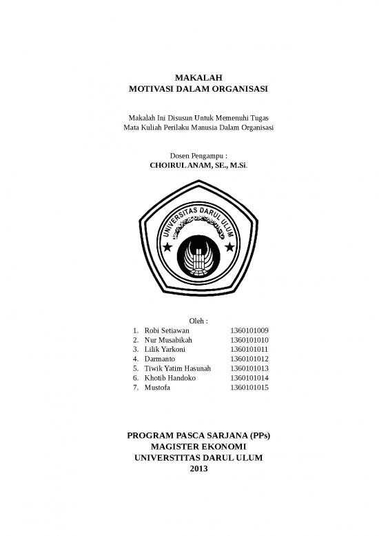 picture Motivasi 26814 | Makalah Motivasi Dalam Organisasi