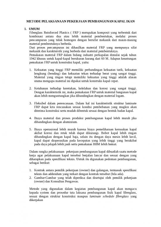 picture Metode Pelaksanaan Pekerjaan Id 27401 | Metode Pelaksanaan Pkrjaan Pembangunan Kpl Ikan Lampara Pro Mof