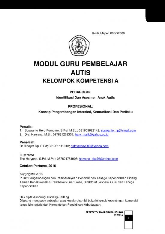 picture Komunikasi Pdf 28553 | Modul Autis A Heru  Haryana Edisi 150 Edit Wiwin, 16 April 2016