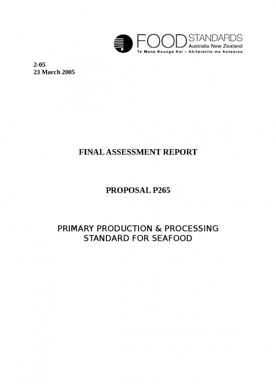 picture_Report Template Doc 26743 | P265 Seafood Ppps Far