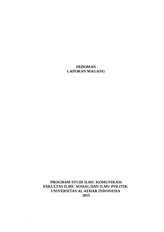 picture_Laporan Magang Id 26903 | Pedoman Matakuliah Magang Ilmu Komunikasi 2015 Final