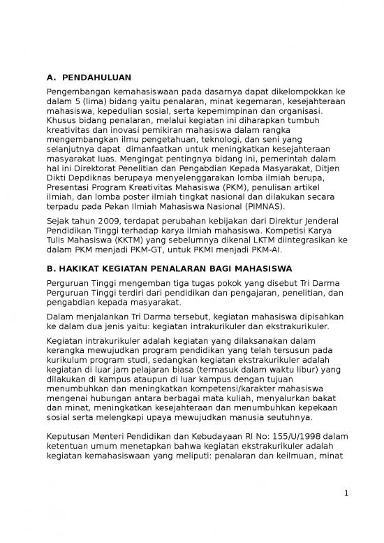 picture Contoh Karya Ilmiah Penelitian 28509 | Pedoman Pkm Um Draft 1