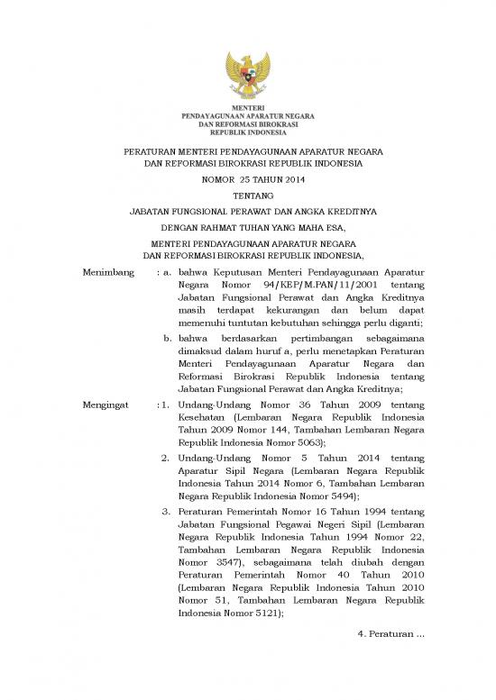 picture Undang Undang Asn Terbaru Pdf 27854 | Permen 25 2014