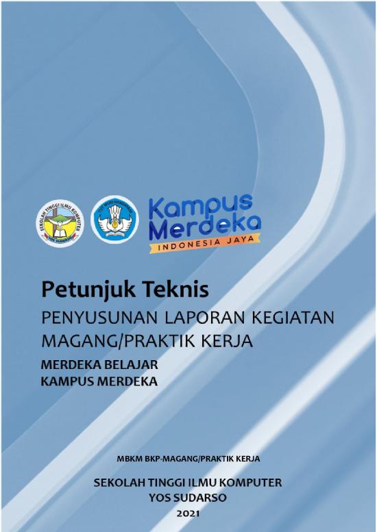 picture_Laporan Magang Id 27007 | Petunjuk Teknis Penulisan Laporan Magang Praktik Kerja Mb Km Lengkap