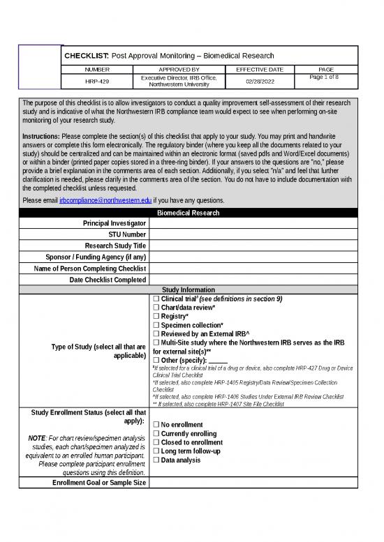 picture Electronic Spread Sheet 29001 | Post Approval Monitoring Biomedical Research Compliance 429