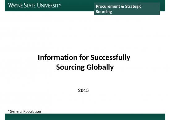 picture Presentation On Environment Pdf 27766 | Pp Information For Successfully Sourcing Globally
