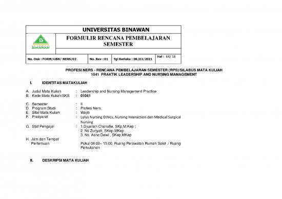 picture Manajemen Pdf 27865 | Profesi Manajemen Keperawatan Lengkap