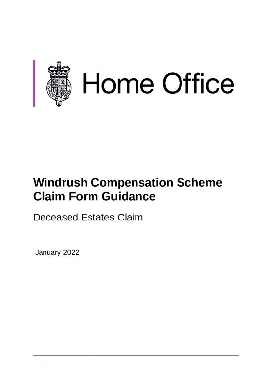 picture_Representative Of An Estate Claimant Guidance January 2022