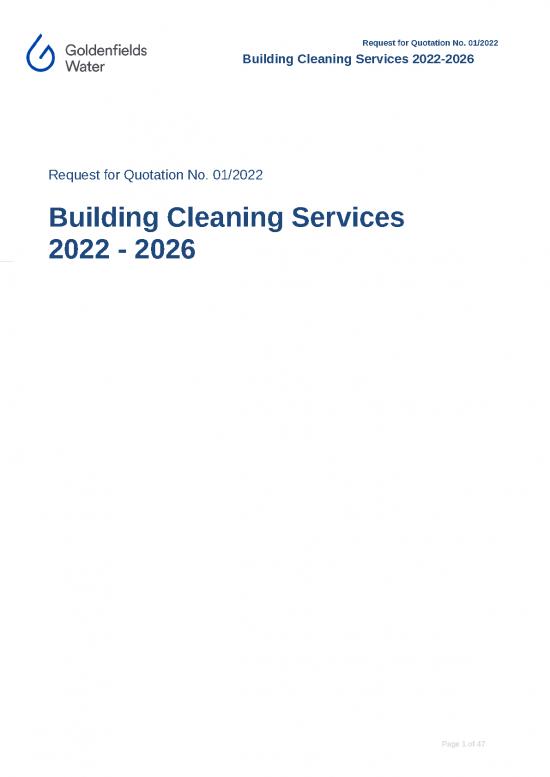 picture Free Templates For Cleaning Services 28646 | Rfq01 2022 Building Cleaning Services