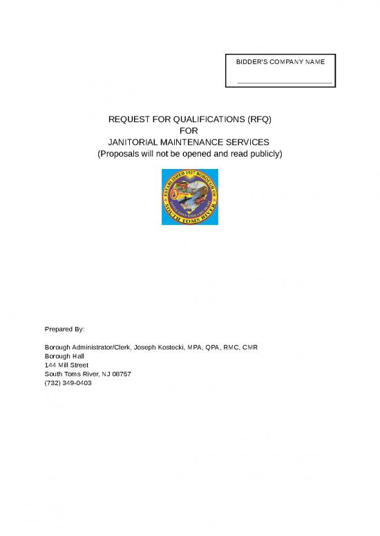 picture_Company Presentation Template 28622 | Rfq   Janitorial Svcs   So Toms River