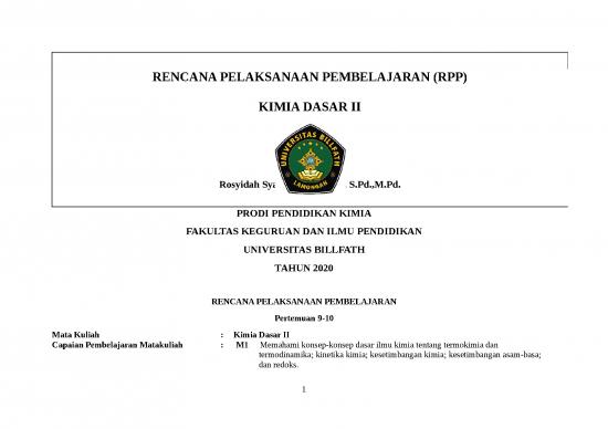 picture Laporan Doc 27554 | Rosyidah Rpp Kimia Dasar Ii