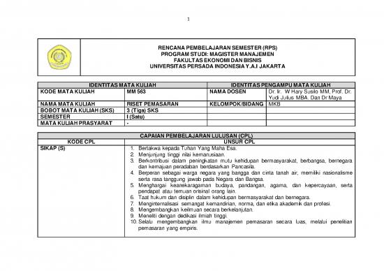 picture Manajemen Pdf 26683 | Rps03  Mm Feb Upi Yai  Riset Pemasaran Whsdocx