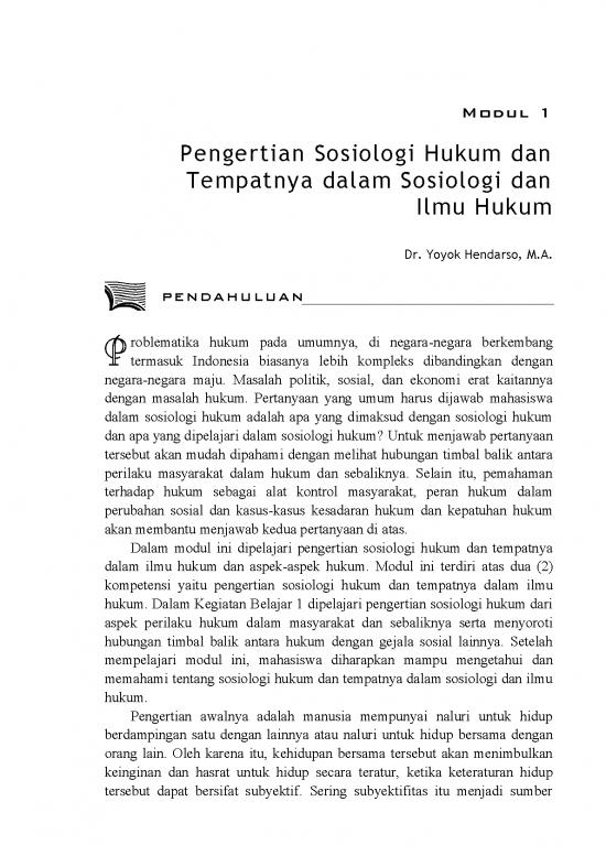 picture Sosiologi Hukum Id 26560 | Sosi441603 M1