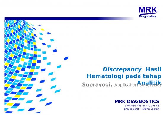picture_Reporting Slideshare 28104 | Suprayogi Pa.discrepancy Hasil Hematologi Pada Tahap Analitik