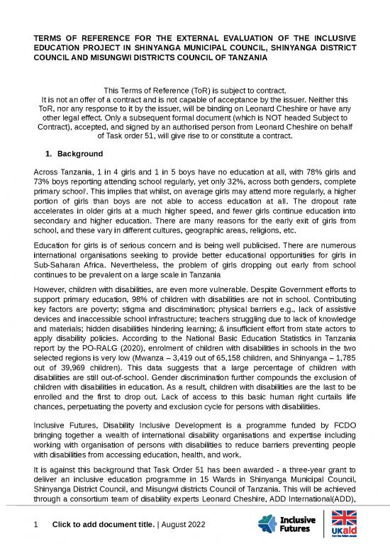 picture_Contract Document Pdf 29019 | Tor Evaluation Inclusive Education Tanzania