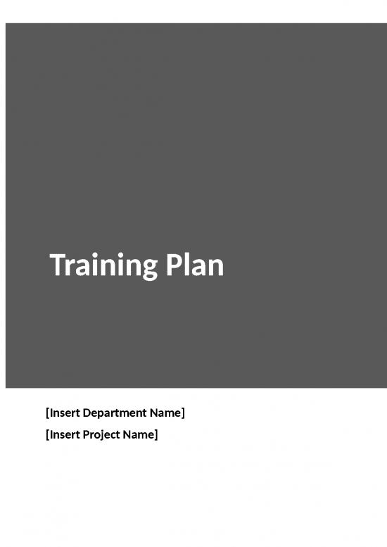 picture_Training Plan Template 28393 | Training Plan Template With Instructions