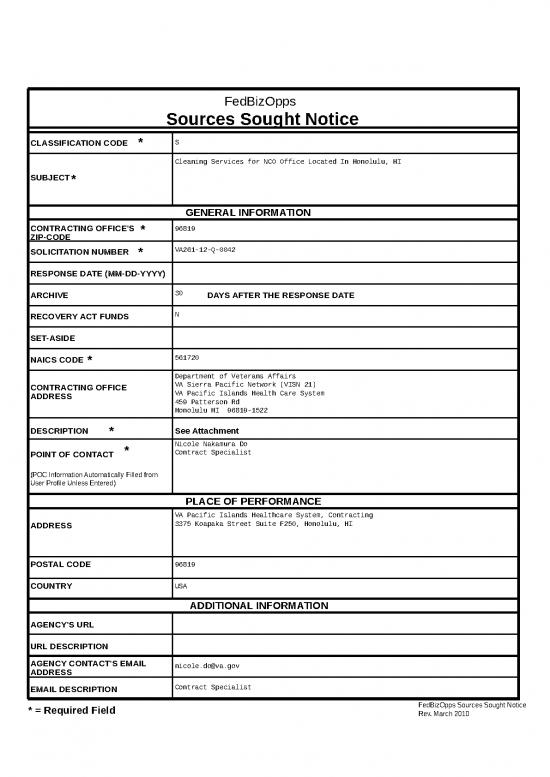 picture_Free Templates For Cleaning Services 28726 | Va261 12 Q 0042 000