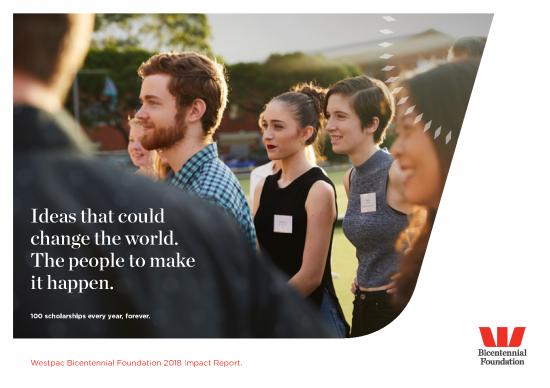 picture Group Therapy Pdf 28077 | Westpac Scholars 2018 Impact Report
