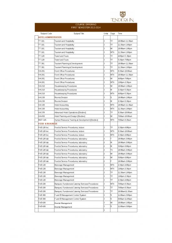 picture Accounting In Excel Format Free Download 30825 | 05 Final Course Offering First Sem 2013 2014 Ha Fnb