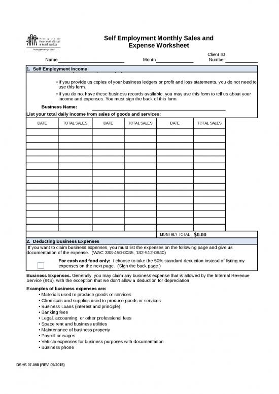 picture Expenses Format In Excel Free Download 31056 | 07 098