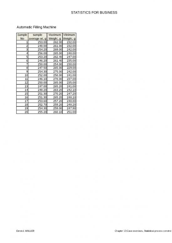 picture1_Excel Sheet Download 30911 | 12 Statistical Process Control