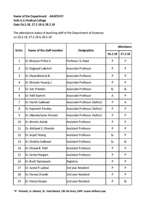 picture_Excel Sheet Download 31143 | 2018 Kem Faculty Attendance Sheet