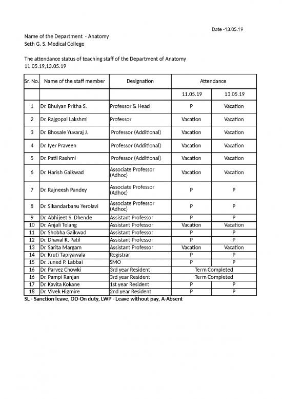 picture_Excel Sheet Download 31142 | 2019 Kem Faculty Attendance Sheet
